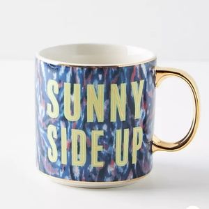 NWT Anthropologie Sunny Side Up Mug